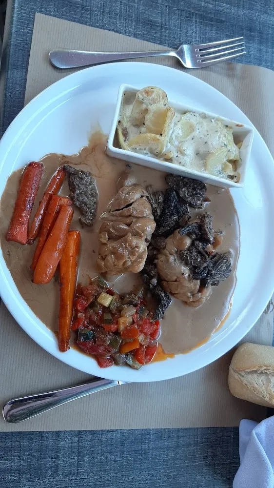Ris de Veau Aux Morilles